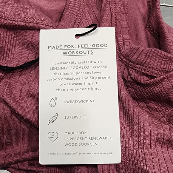 Madewell Variegated Rib Crop Tank XL Style NJ129 - Picture 6 of 8